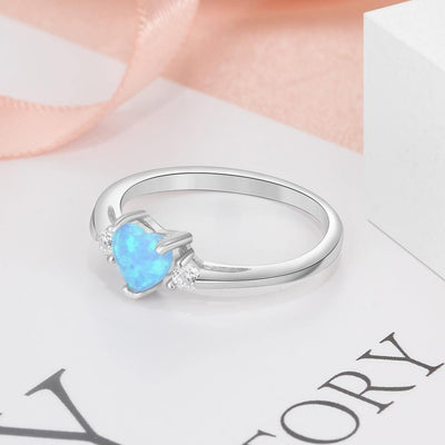 Female Engagement Opal Ring