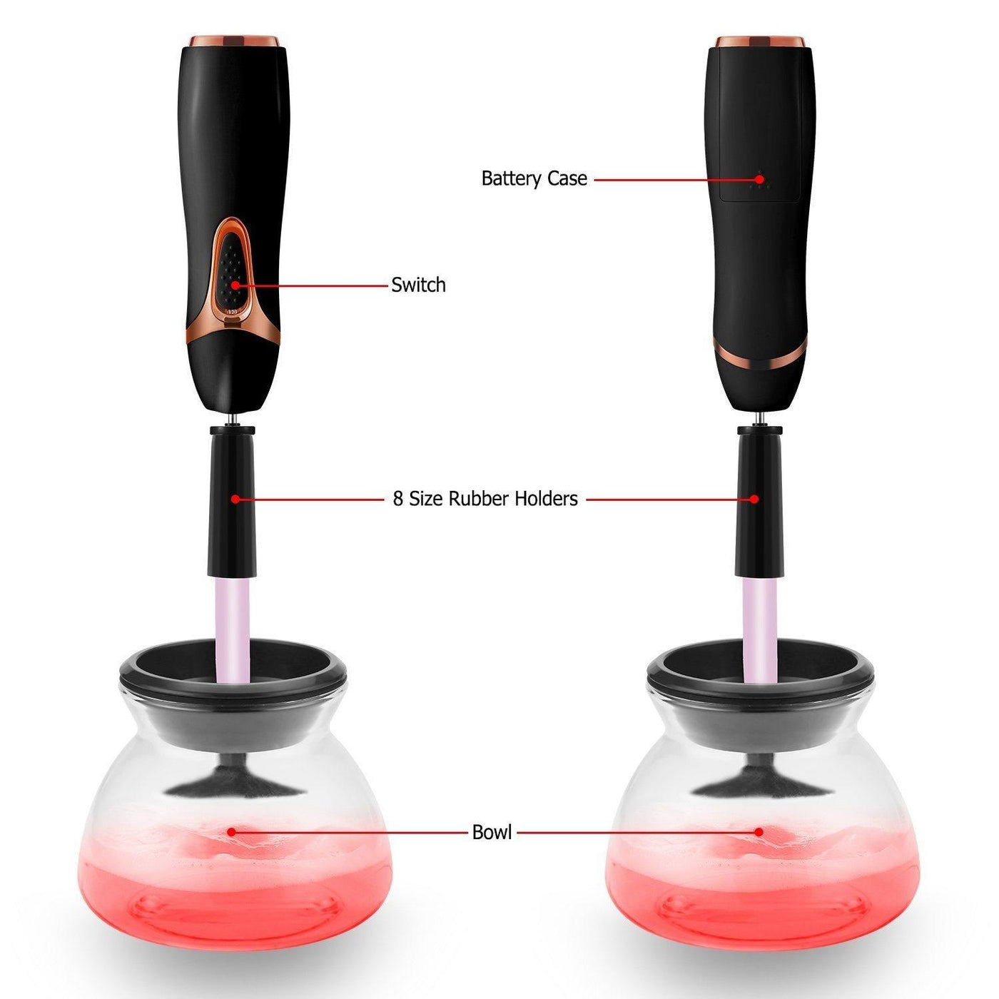 USB Fast Dry Makeup Brush Cleaner Machine Tool - Vianchi Natural Glam